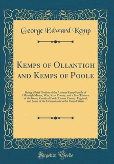 Front cover_Kemps of Ollantigh and Kemps of Poole