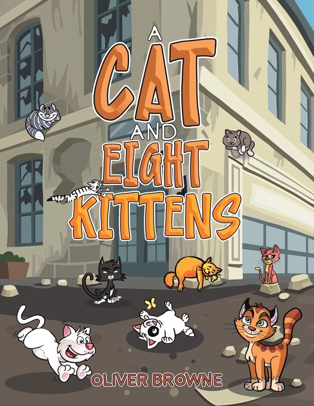 Front cover_A Cat and Eight Kittens