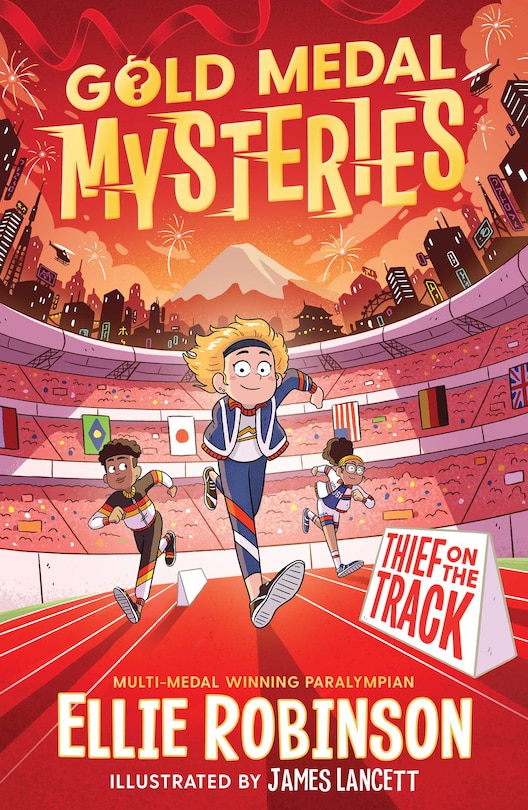Front cover_Gold Medal Mysteries: Thief on the Track