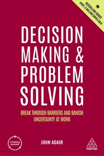 Couverture_Decision Making And Problem Solving