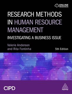 Couverture_Research Methods in Human Resource Management