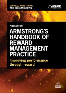 Front cover_Armstrong's Handbook of Reward Management Practice