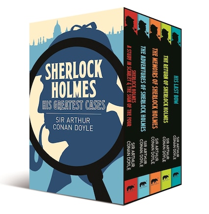 Sherlock Holmes: His Greatest Cases: 5-Book Paperback Boxed Set