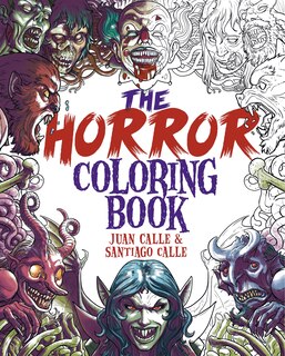 Front cover_The Horror Coloring Book