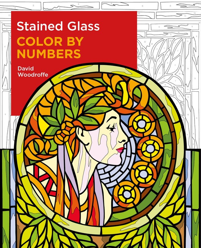 Front cover_Stained Glass Color By Numbers