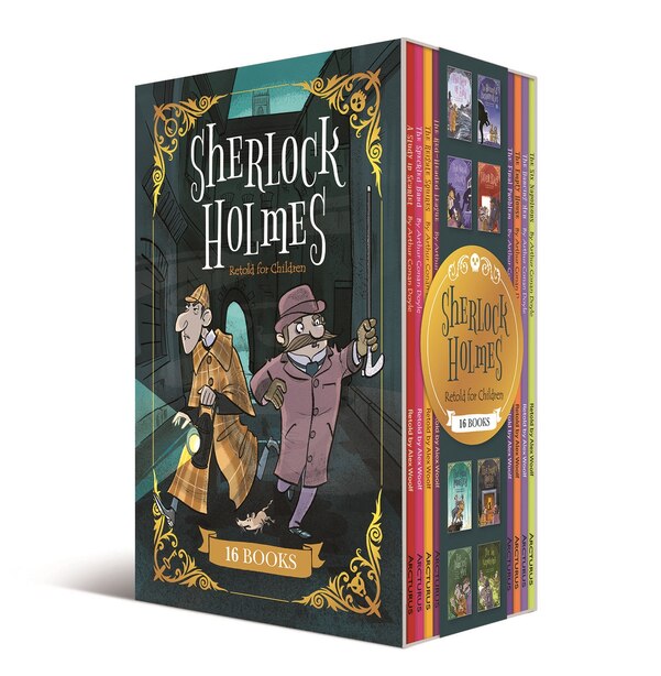 SHERLOCK HOLMES RETOLD FOR CHILDREN BOXS, Book by Arcturus (Boxed Set