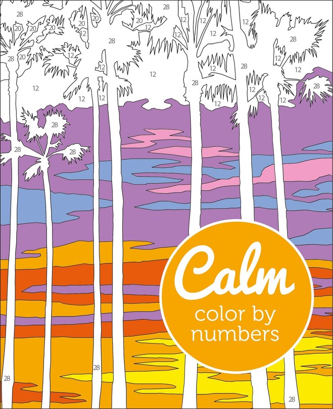 Front cover_Calm Color By Numbers