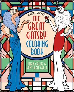 Couverture_F. Scott Fitzgerald's The Great Gatsby Coloring Book