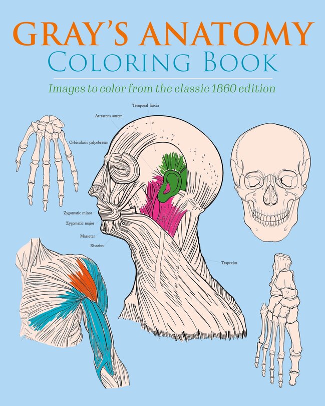Front cover_Gray's Anatomy Coloring Book