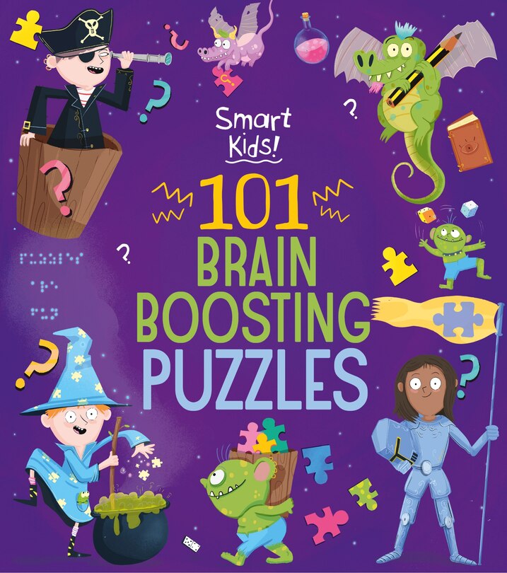 Front cover_Smart Kids! 101 Brain Boosting Puzzles