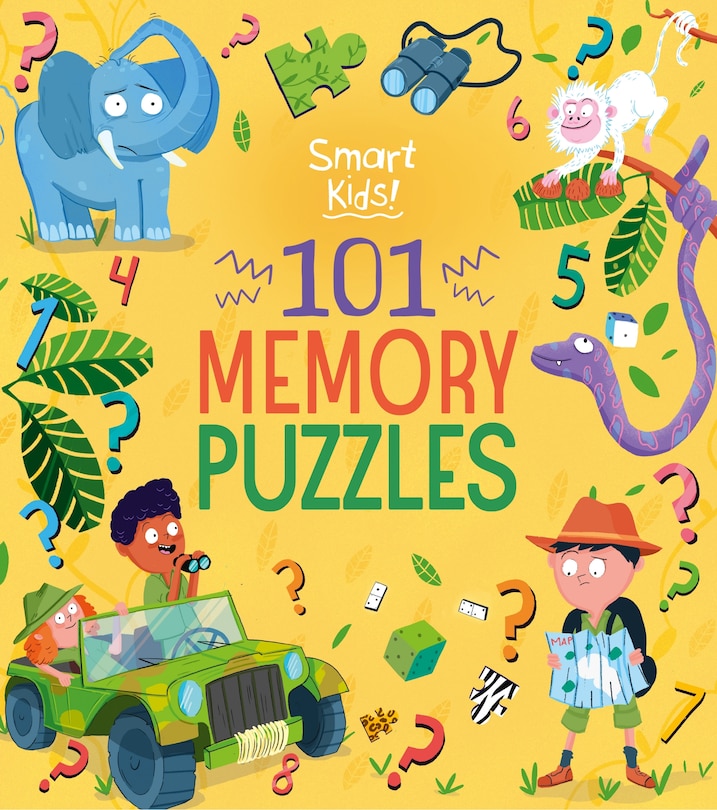Front cover_Smart Kids! 101 Memory Puzzles