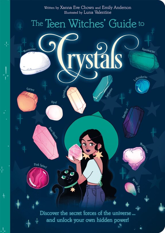 Front cover_The Teen Witches' Guide to Crystals