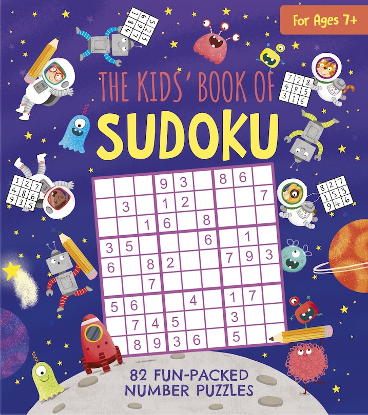 Front cover_The Kids' Book of Sudoku
