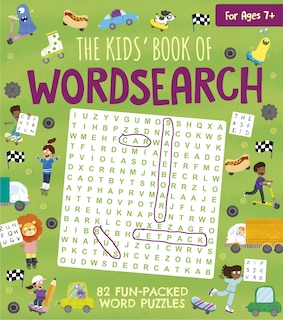 Front cover_The Kids' Book of Wordsearch