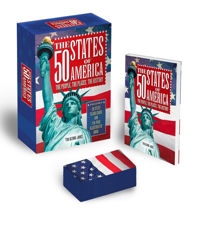 Front cover_The 50 States of America Book & Card Deck