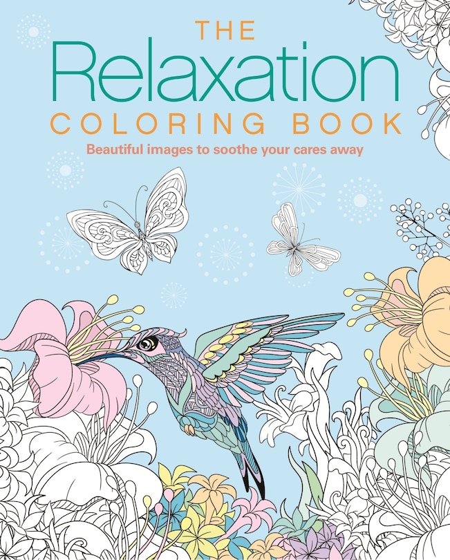 Front cover_The Relaxation Coloring Book