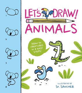 Front cover_Let's Draw! Animals