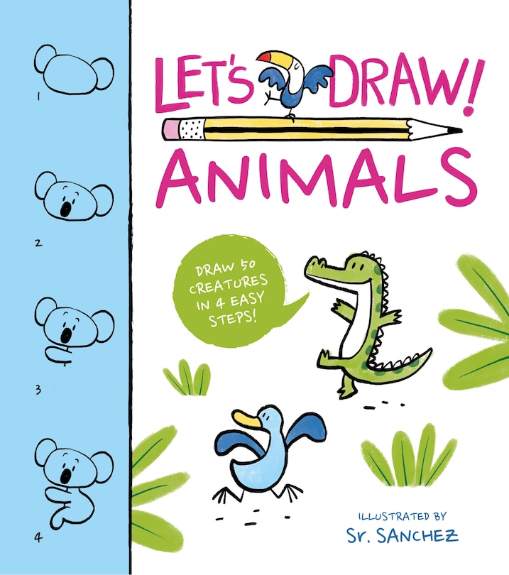 Front cover_Let's Draw! Animals
