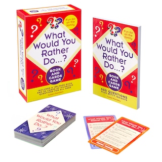 Front cover_What Would You Rather Do..? Book and Cards Game