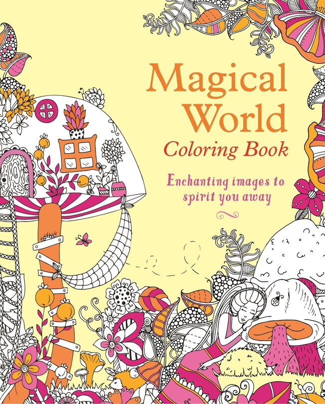 Front cover_Magical World Coloring Book