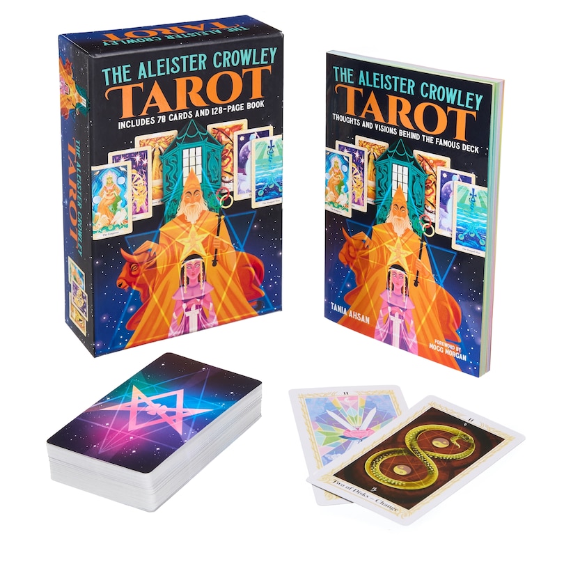 Front cover_The Aleister Crowley Tarot Book & Card Deck