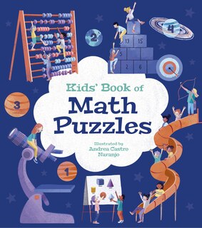 Front cover_Kids' Book of Math Puzzles
