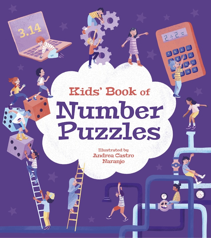 Front cover_Kids' Book of Number Puzzles