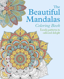 Front cover_The Beautiful Mandalas Coloring Book