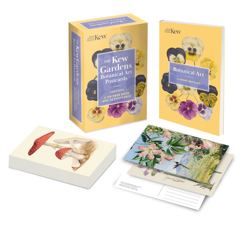 Front cover_KEW GARDENS BOTANICAL ART POSTCARDS