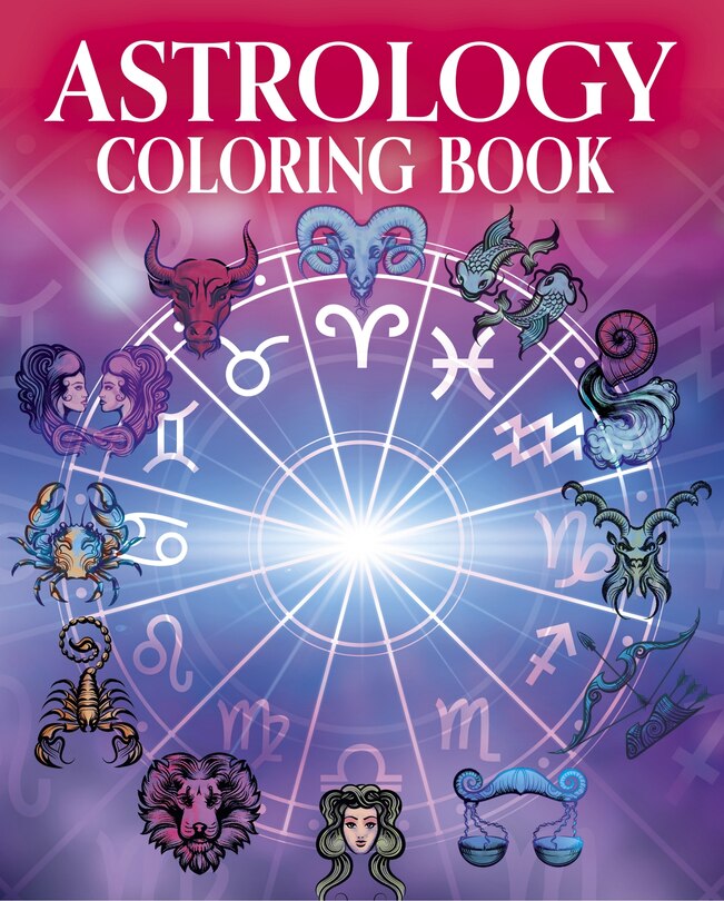 Front cover_Astrology Coloring Book