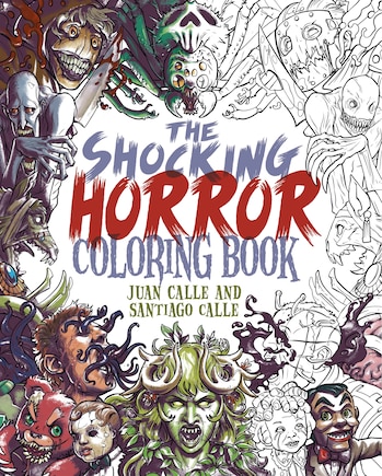 The Shocking Horror Coloring Book