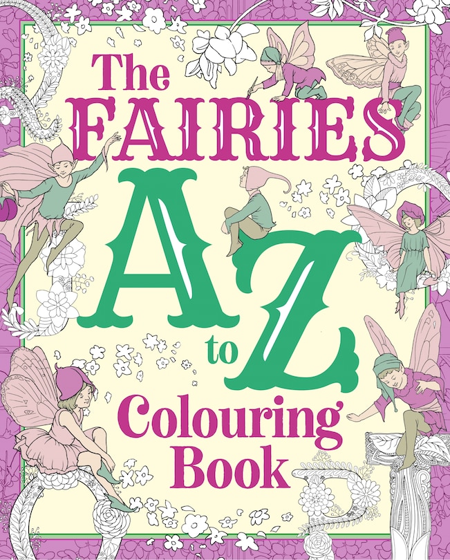 Front cover_FAIRIES A TO Z COLOURING BK
