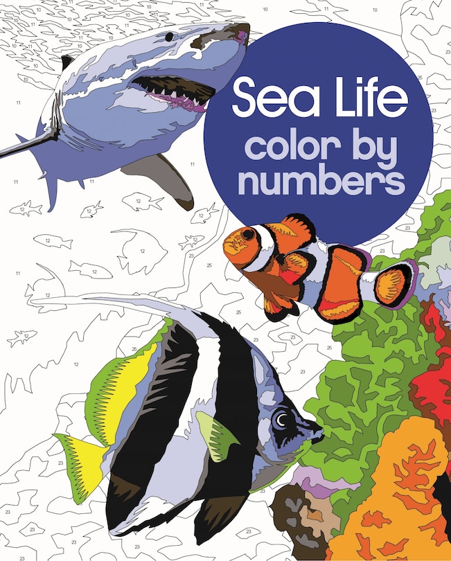 Couverture_Sea Life Color by Numbers