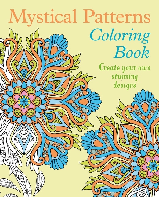 Front cover_Mystical Patterns Coloring Book