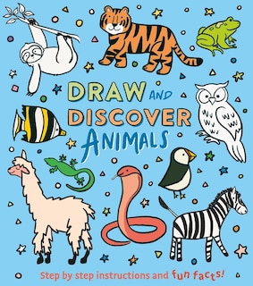 Couverture_Draw and Discover: Animals