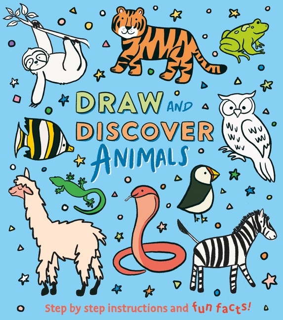 Couverture_Draw and Discover: Animals