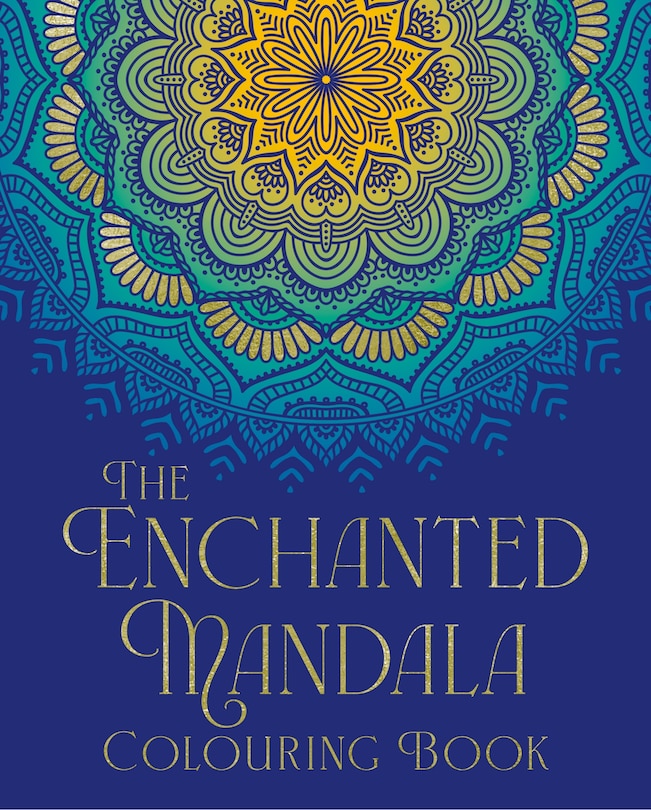 Front cover_ENCHANTED MANDALA COLOURING BK