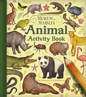 Front cover_Museum of Marvels: Animal Activity Book