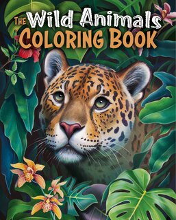 Front cover_The Wild Animals Coloring Book