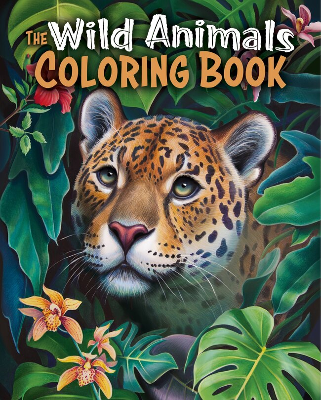 Front cover_The Wild Animals Coloring Book