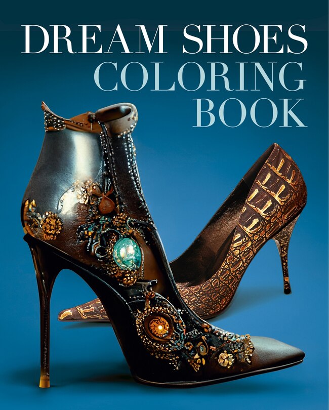 Front cover_Dream Shoes Coloring Book