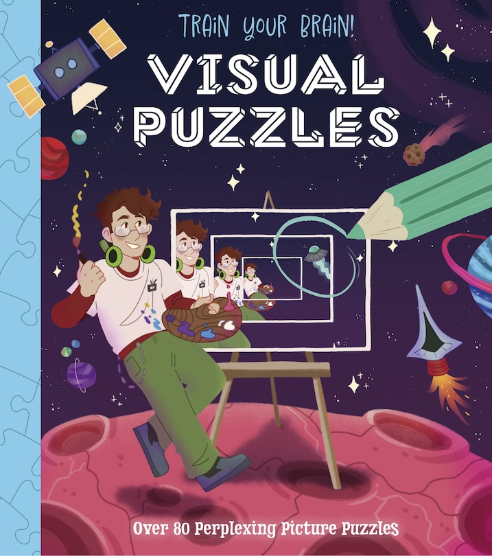 Front cover_Train Your Brain! Visual Puzzles