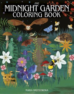 Front cover_The Midnight Garden Coloring Book
