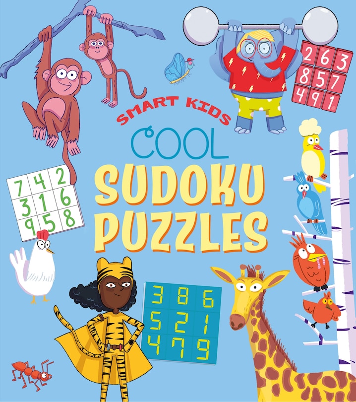 Front cover_Smart Kids: Cool Sudoku Puzzles