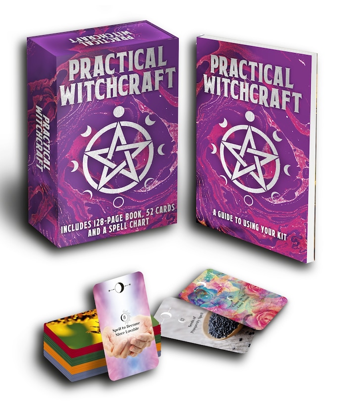 Front cover_Practical Witchcraft Book & Card Deck