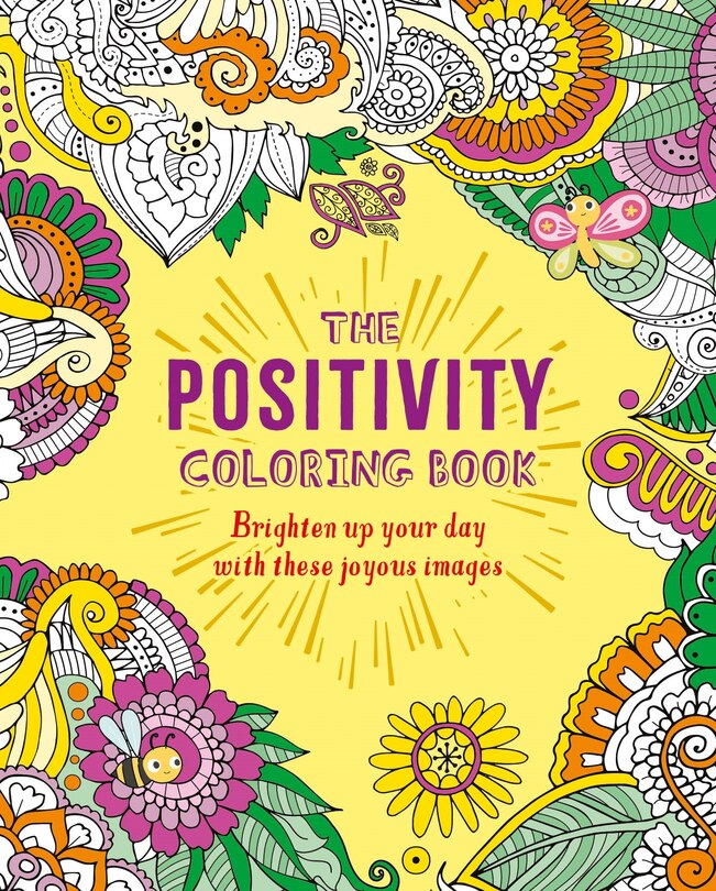 Front cover_The Positivity Coloring Book