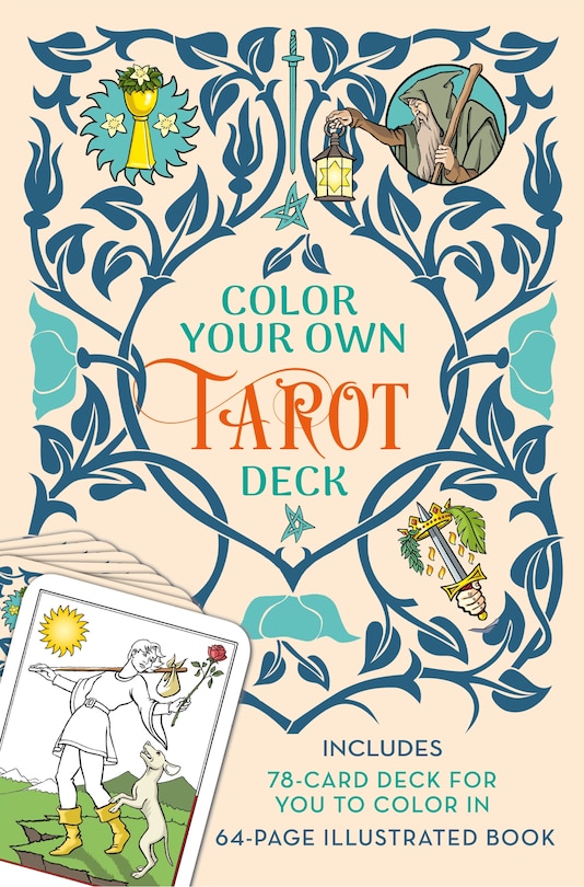 Front cover_Color Your Own Tarot Book & Card Deck