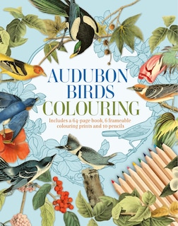Front cover_Audubon Birds Colouring Kit