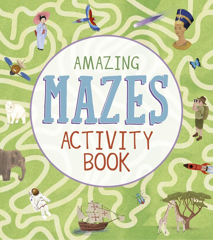 Front cover_Amazing Mazes Activity Book