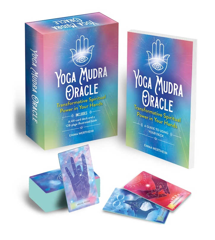 Front cover_Yoga Mudra Oracle Book and Card Deck